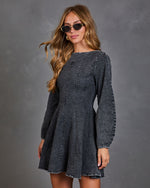 Morning Stroll Denim Mini Dress