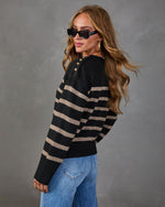 Aster Striped Knit Sweater