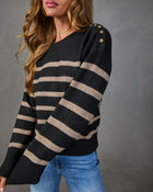 Aster Striped Knit Sweater