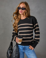 Aster Striped Knit Sweater