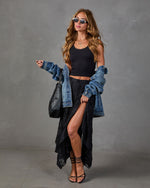 Deanna Lace Midi Skirt