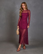 Moonlit Dream 
Lace Maxi Dress