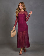 Moonlit Dream 
Lace Maxi Dress