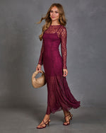 Moonlit Dream 
Lace Maxi Dress