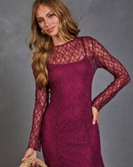 Moonlit Dream 
Lace Maxi Dress