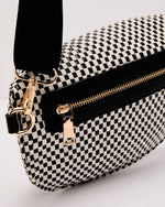 Sandbar Loom Checkered Belt Bag