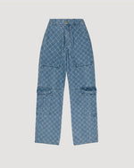 EE Monogram Cargo Jeans