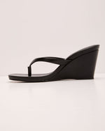 Joellen Vegan Leather Wedge Sandals