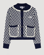 Jacqueline Diamond Print Cardigan