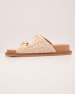 Seaside Solace Embroidered Bead Sandals