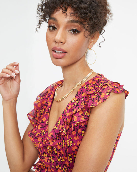 Where to Buy a Floral Tiered Maxi Skirt