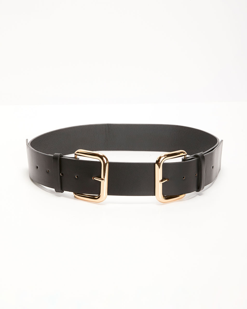 Tight Hold Double Buckle Faux Leather Belt – VICI