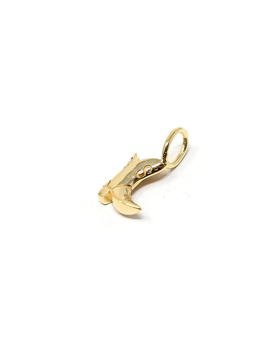 Cowboy Boot 14k Plated Charm
