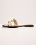 Petalina Floral Flat Sandals