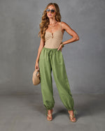 Dalinda Drawstring Balloon Pants