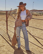 Adler Faux Suede Hobo Bag