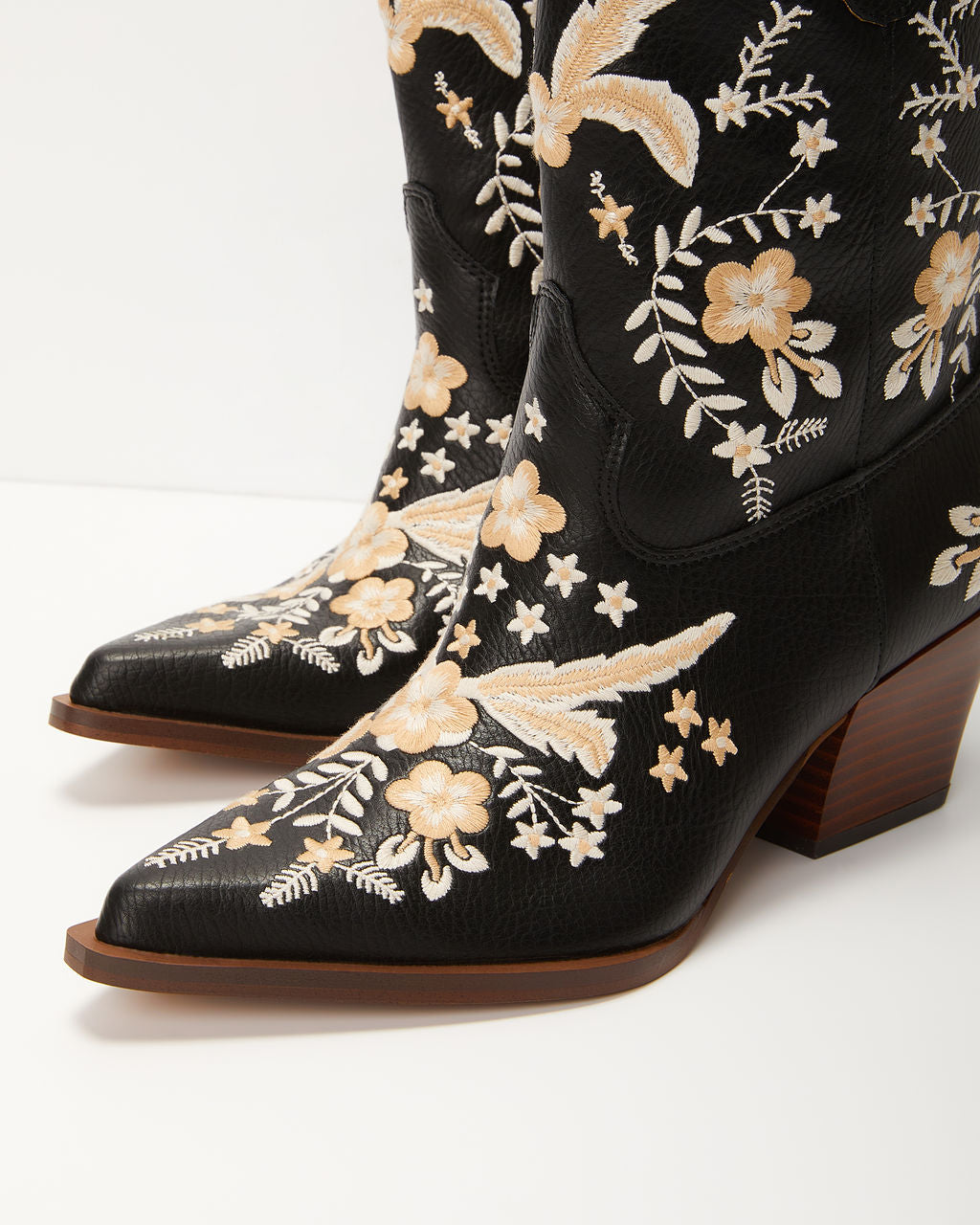 Full Bloom Embroidered Floral Western Bootie VICI