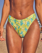 Tropical Coast Floral Bikini Bottom