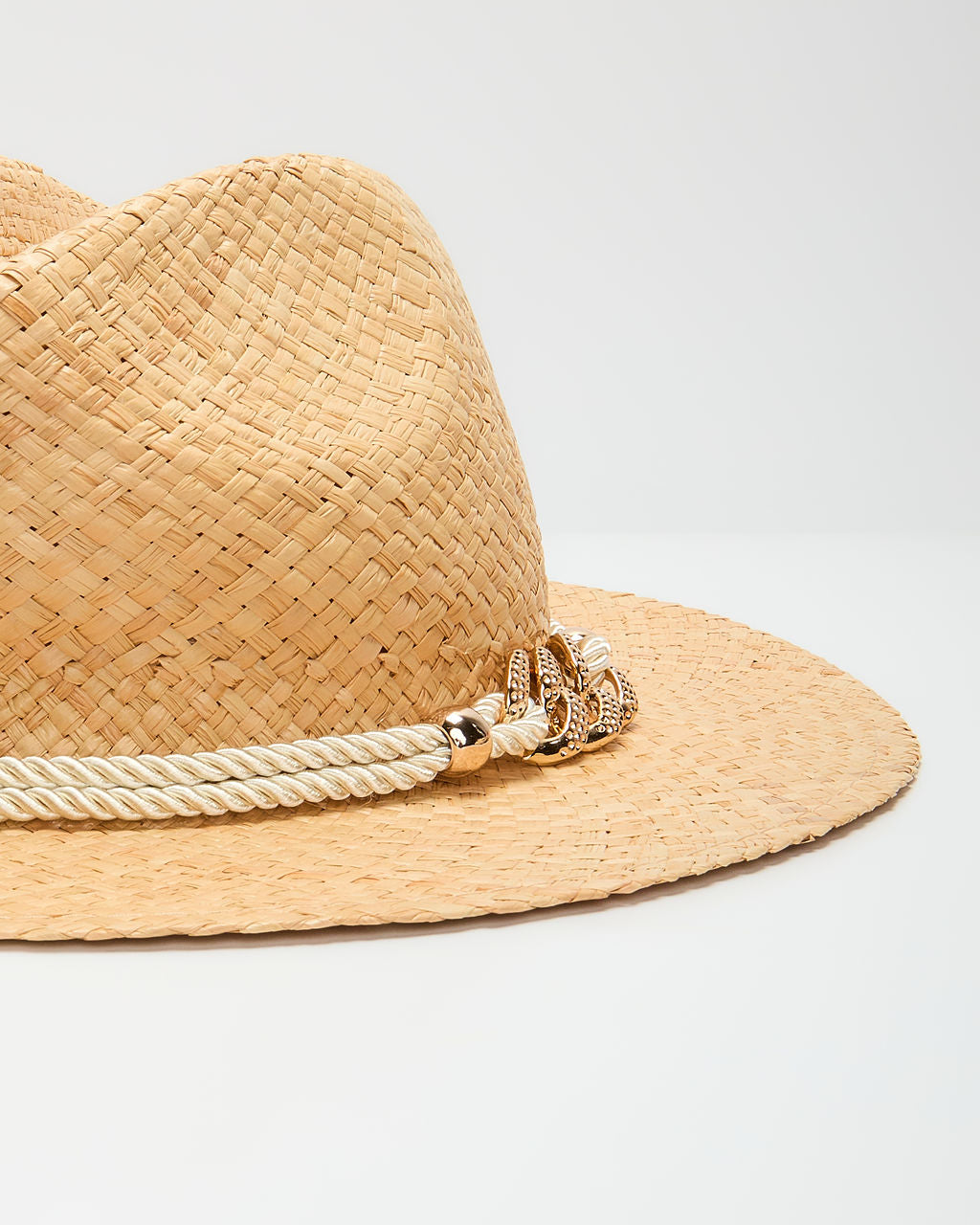 Alisson Rope And Chain Straw Hat – VICI