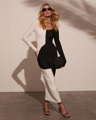 Delphie Colorblock Maxi Dress