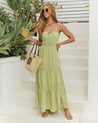 Dewdrop Tiered Maxi Dress