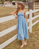 True West Chambray Maxi Dress