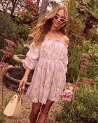 Leslie Off The Shoulder Mini Dress