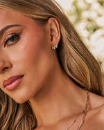Trudie Cluster Bezel Earrings