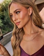 Trudie Cluster Bezel Earrings