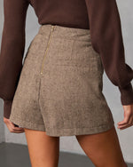 Mariglen Dual Belted Mini Skort