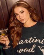 Sleigh Scene Rhinestone Embellished Headband