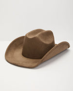 Dark Mocha % Canyon Sunset Structured Cowboy Hat-2