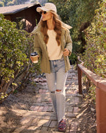 Olive % Averia Street Puffer Jacket-6