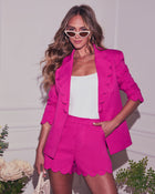 Giselle Scallop Lapel Blazer