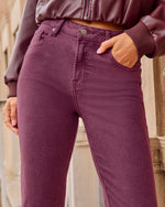 Niara Stretch High Rise Skinny Leg Color Jeans