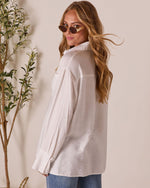 Ivory % Caidee Button Down Top-4