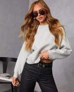 Heather Grey % Campfire Knit Sweater-1