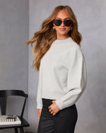 Heather Grey % Campfire Knit Sweater-3