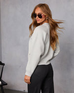 Heather Grey % Campfire Knit Sweater-4