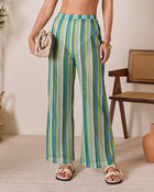 Sunkiss Riviera Chevron Cover Up Pants