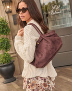 Aleenah Suede Slouchy Tote