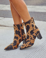 Milos Animal Print Bootie