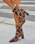 Milos Animal Print Bootie
