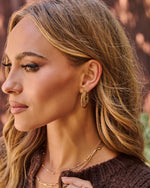 Honeyed Parlor Tiered Hoop Earrings