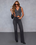 Willow Mae Denim Vest
