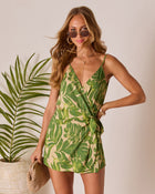 Sundream Wrap Tie Romper
