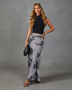 English Garden Floral Maxi Skirt