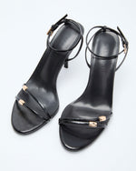 Lenden Gold Hardware Strappy Heels