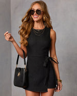 Zorah Wrap Tie Romper