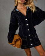 Cairo Velvet Mini Dress